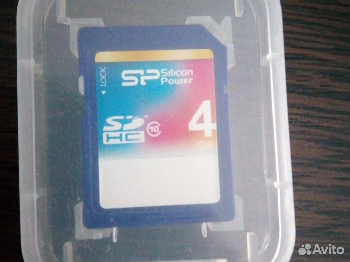 Карта памяти silicon power 4 gb