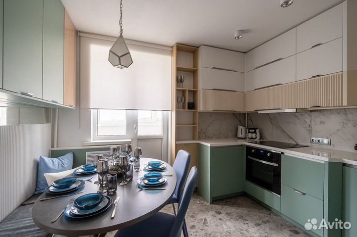 Рулонные шторы на кухню