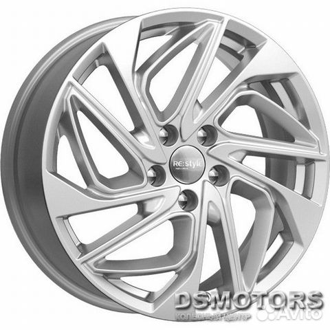 Диски кс883 7.0/18 5x114.3 ET51 d67.1 сильвер