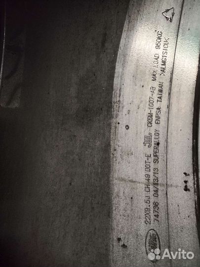 Колеса в сборе Range Rover r22,оригинал