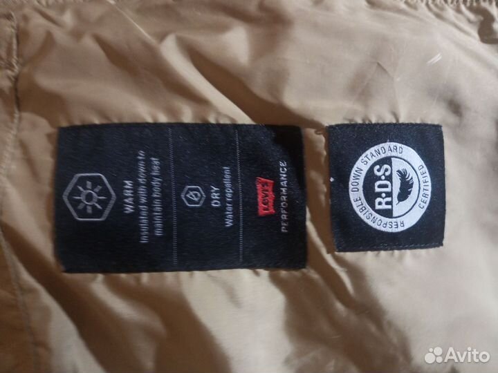Пуховик мужской levis оригинал