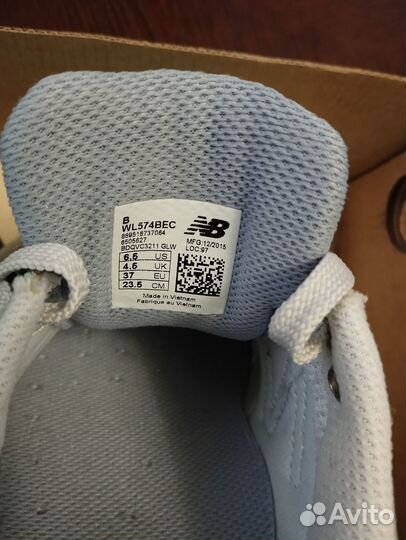Кроссовки NEW balance размер 6,5 USA