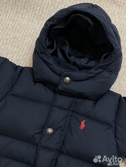 Пуховик ralph lauren 12 18 мес