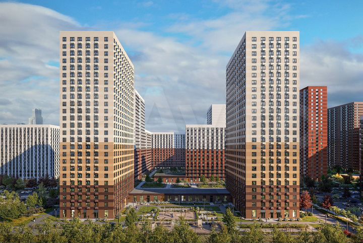 2-к. квартира, 49,3 м², 12/25 эт.