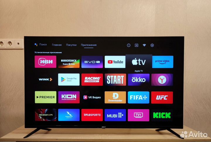 Безрамочный 4K Haier Android Wi-Fi голос 2023