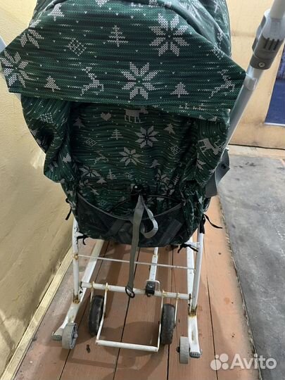 Детские санки коляска ника