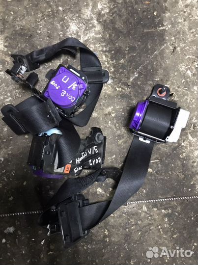 Задние ремни безопасности Solaris 2