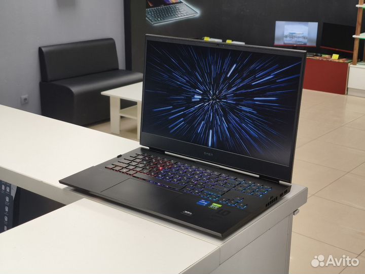 Игровой Ноутбук HP Omen RTX 3070