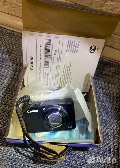 Цифровой фотоаппарат Canon Power Shot S90