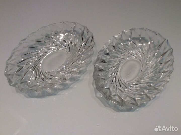 Посуда сервировочная,хрустальное стекло