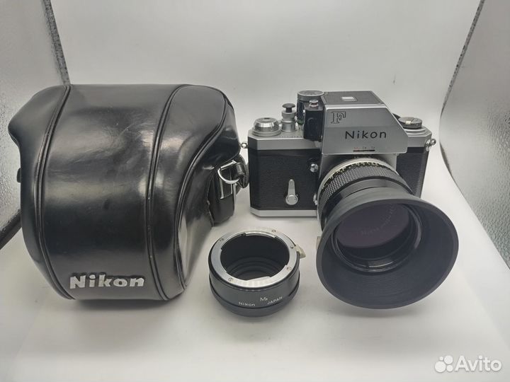 Nikon F в отличном состоянии + объектив. Рабочий