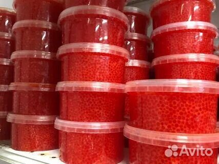 Свежайшая, парная, охлажденная икра кеты