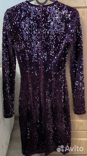 Платье с пайетками