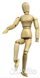 Манекен из дерева кукла человека