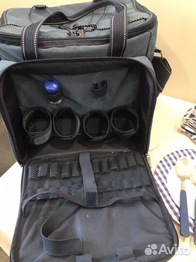 Термосумка для пикника с посудой