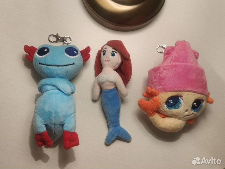 Милейшие брелки на рюкзачок Морики- дорики