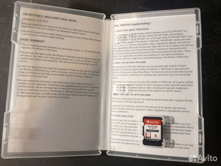 Witcher 3 complete edition nintendo switch