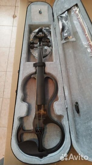 Электроскрипка antonio lavazza EVL-04 BK 4/4 чёрн