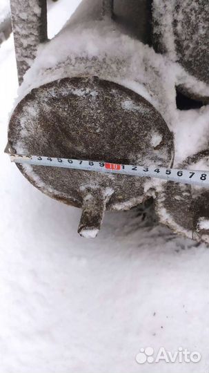 Регистры толстостенные для отопления по 2 метра