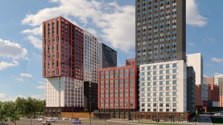 2-к. квартира, 49,9 м², 2/19 эт.