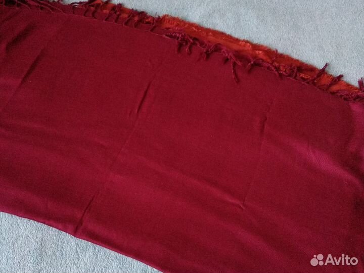 Накидка женский палантин с бахромой 170х60