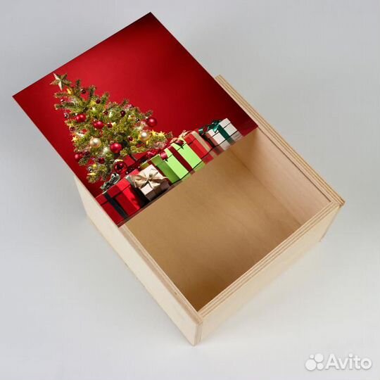 Коробка подарочная из фанеры, из дерева