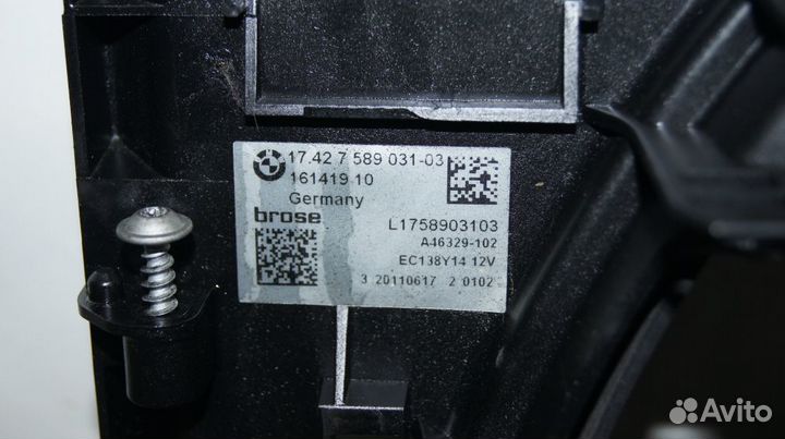 Электровентилятор 400W (пробег 42767) BMW 530i F10