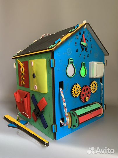 Бизиборд домик со светом