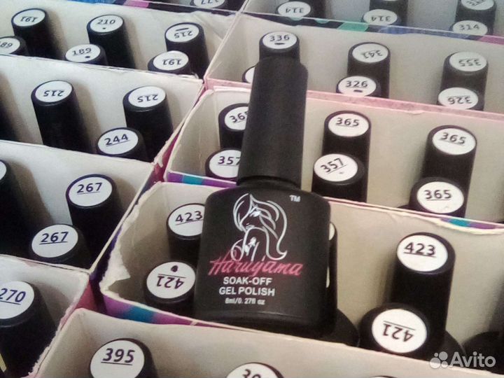 Эльпаза, Харуяма гель-лаки, Charme,Luna,Boya