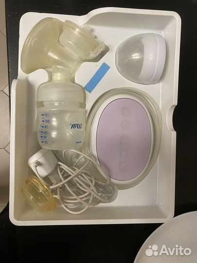 Молокоотсос avent электрический