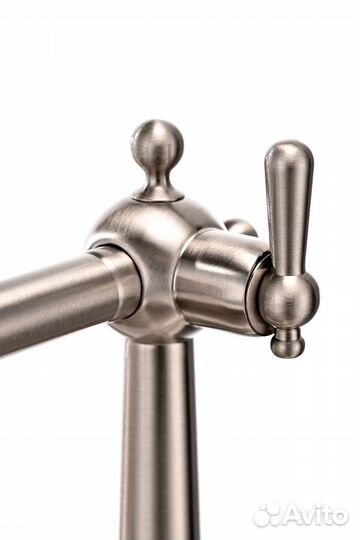 Смеситель для кухни Paulmark Retro никель Re213226-NI