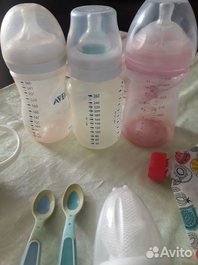 Бутылки ложки ниблер щётка для десны контейнер