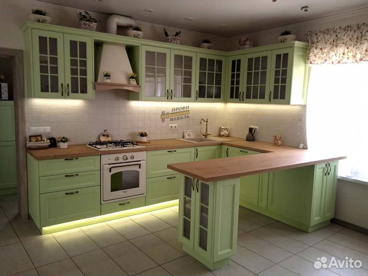 Кухня на заказ в стиле Прованс