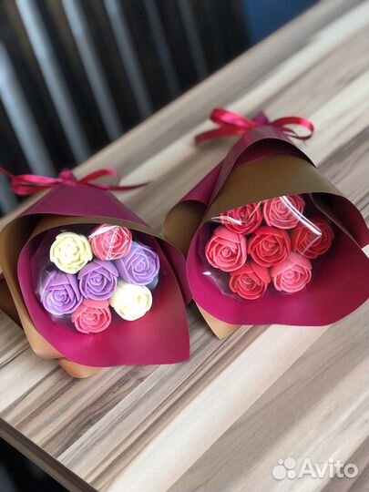 Букет роз из бельгийского шоколада