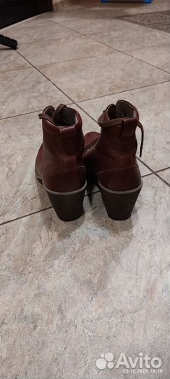 Ботинки женские Ecco с натур.кожи