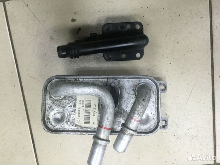 Теплообменник термостат BMW e60 e61 e63 e64 e65