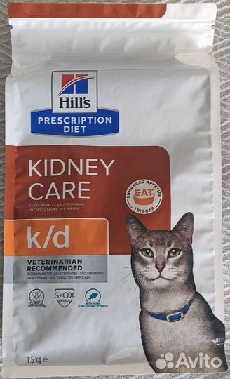 Корм для кошек Hill's k/d с тунцом