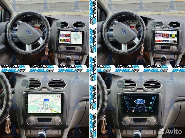 Магнитола S2GT Ford Focus 2 на Android 2/32 8 ядер