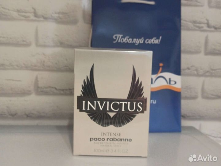 Paco Rabanne Invictus intense 100мл новые