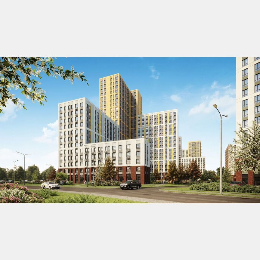 1-к. квартира, 33,8 м², 23/24 эт.