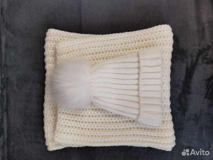 Зимняя шапка и Снуд