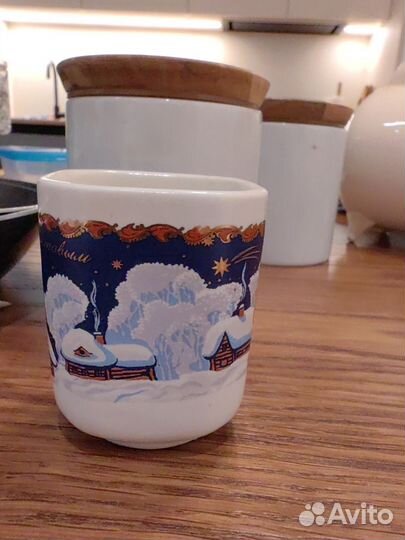 Стаканчик гранёный скудельник