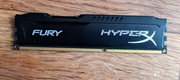 Kingston HyperX fury Black Series HX316C10FB/4 4гб