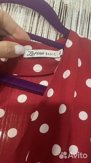 Платье в горошек