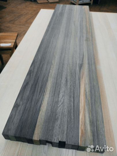 Мебельный щит моренный дуб