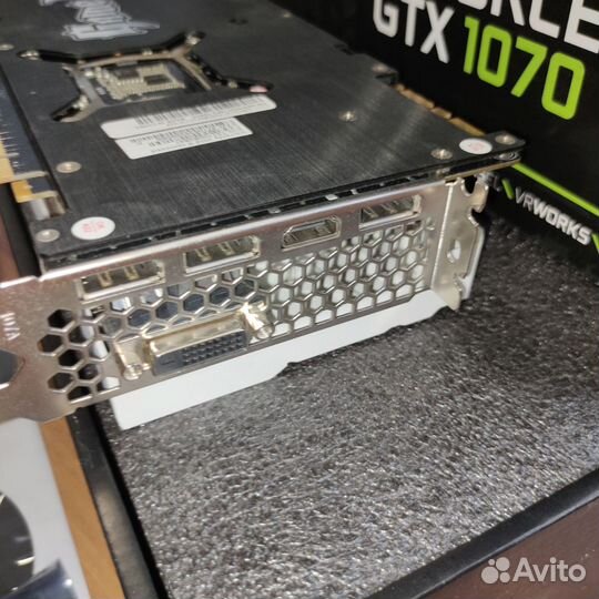 Видеокарта GeForce GTX 1070 Gamerock 8G