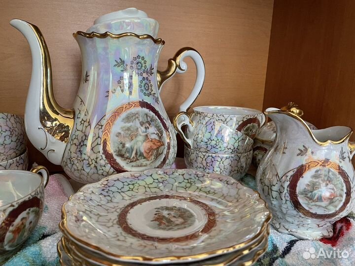 Сервиз чайный Мадонна на 6 персон Германия СССР
