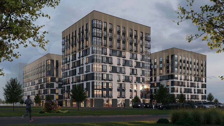 1-к. квартира, 34,9 м², 2/10 эт.