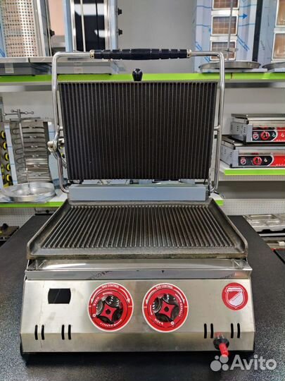 Прижимной гриль для шаурмы газовый