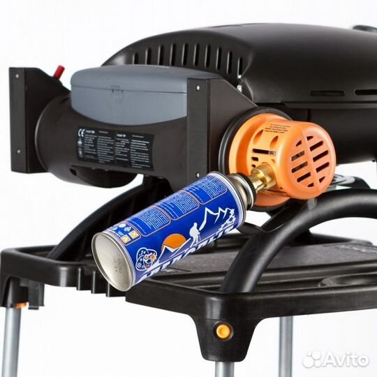 Газовый гриль O-grill 700T orange + адаптер А
